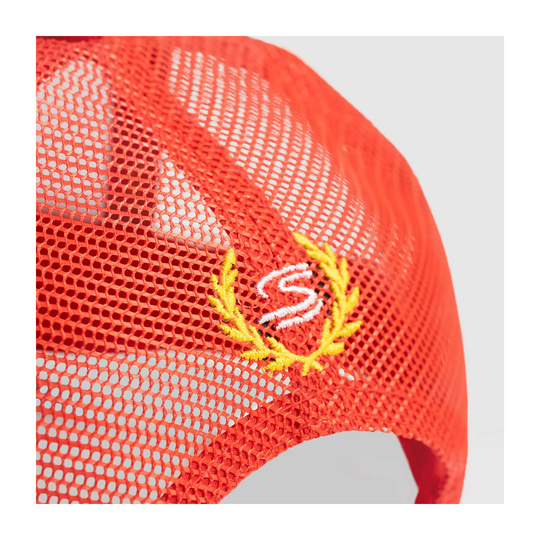 Czapka z daszkiem Ayrton Senna Senninha Ayrton Senna Collection czerwona