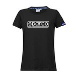 T-shirt damski FRAME Sparco czarny
