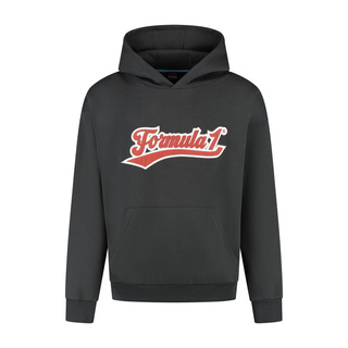 Bluza męska z kapturem Heritage Graphic czarna Formula 1 Puma 2025