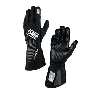Rękawice OMP One EVO FX MY26 czarne (FIA)