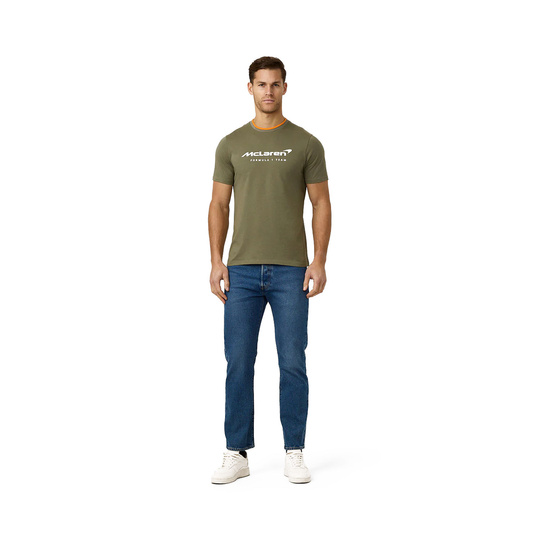 T-shirt męski Essentials zielony McLaren F1 2025