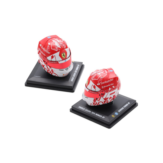 Model 1:5 kask Charles Leclerc Monaco GP Scuderia Ferrari