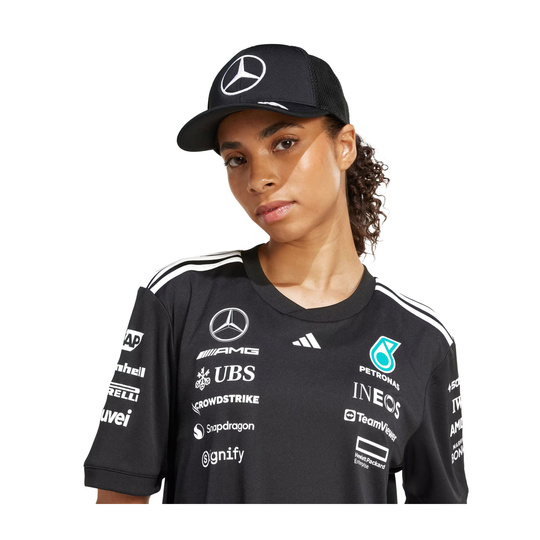 Czapka baseballowa czarna Star Trucker Mercedes AMG F1 2025