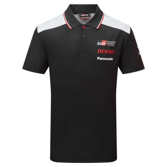 Koszulka polo Team Toyota Gazoo Racing czarna