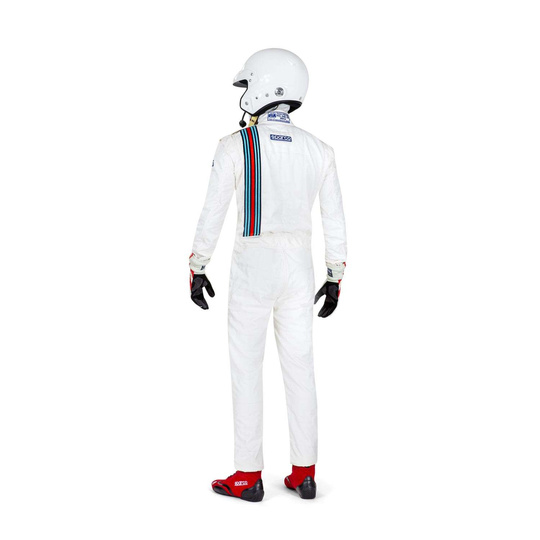 Kombinezon Sparco VINTAGE biały (homologacja FIA)
