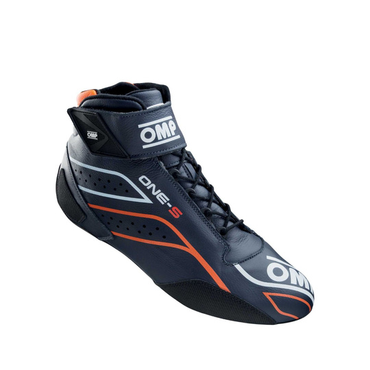 Buty OMP One-S MY26 granatowe/pomarańczowe (FIA)