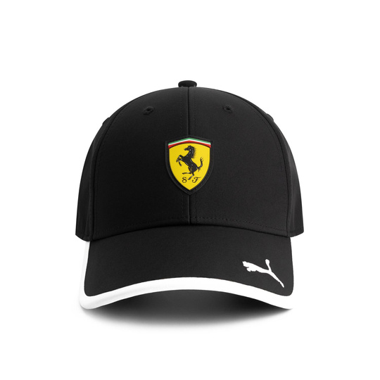 Czapka baseballowa męska Classic czarna Scuderia Ferrari F1 2025