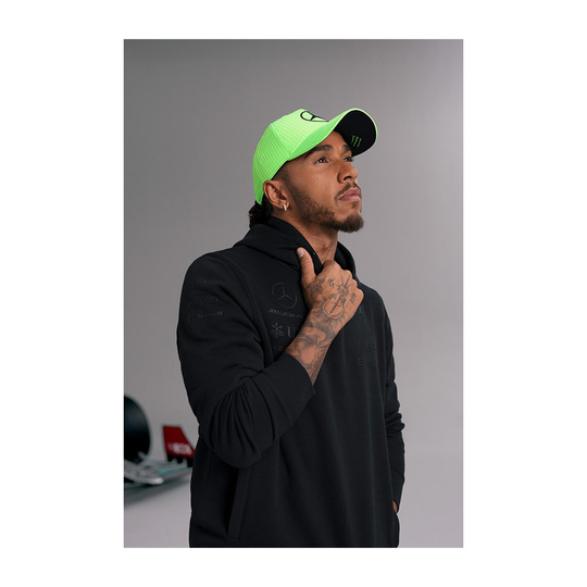 Czapka baseballowa dziecięca green Lewis Hamilton Mercedes AMG F1