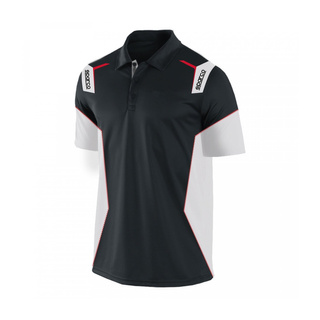 Polo męskie NEW SKID Sparco czarne