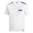 Koszulka t-shirt Martini Racing Top Stripes Sparco biała
