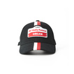Czapka z daszkiem dziecięca Stripe Rally Poland WRC czarna