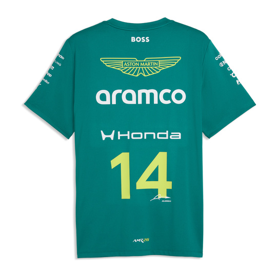 T-shirt męski Fernando Alonso Team Aston Martin F1 2026