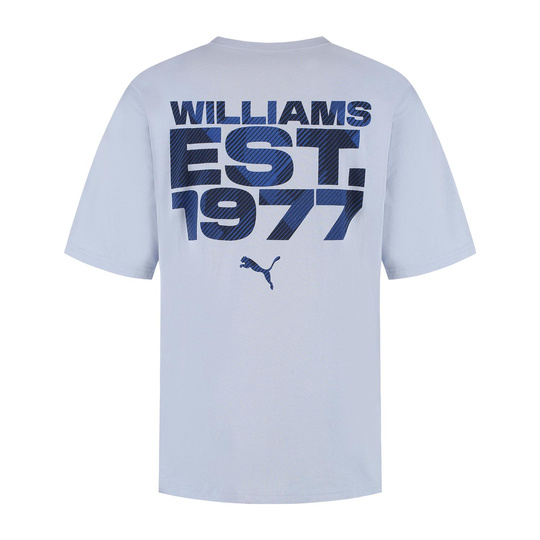 T-shirt męski Oversized niebieski Williams Racing 2025