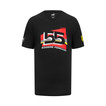 T-shirt męski Sainz Driver Black Ferrari F1 