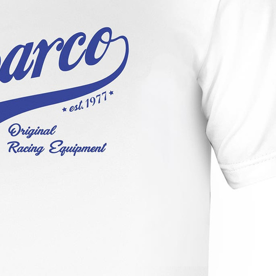 Koszulka t-shirt Vintage Sparco biała