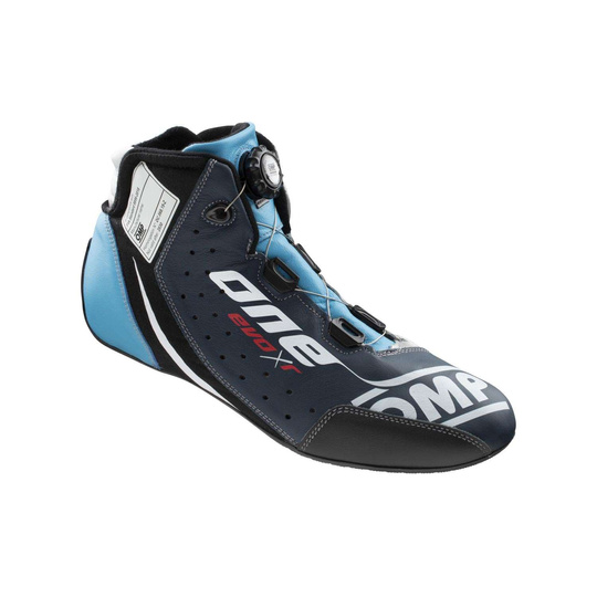 Buty OMP One EVO X R niebieskie (FIA)