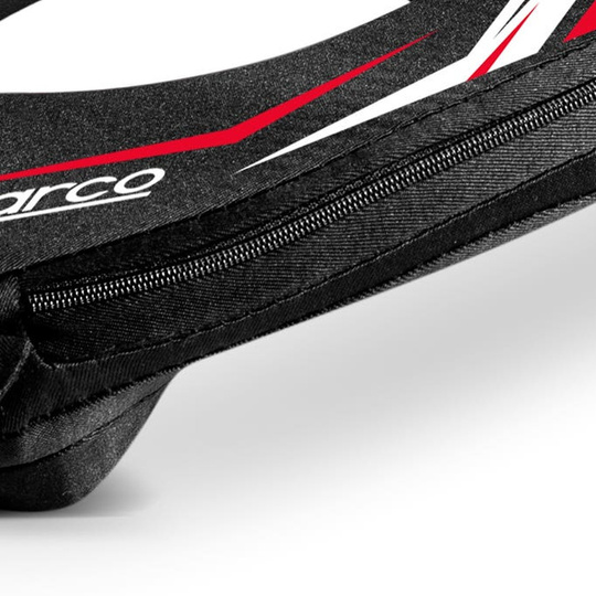 Kołnierz ochronny Sparco K-Ring czarny/czerwony