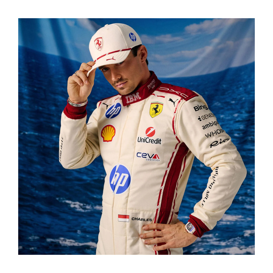 Czapka baseballowa GP Charles Leclerc Ferrari F1 2026