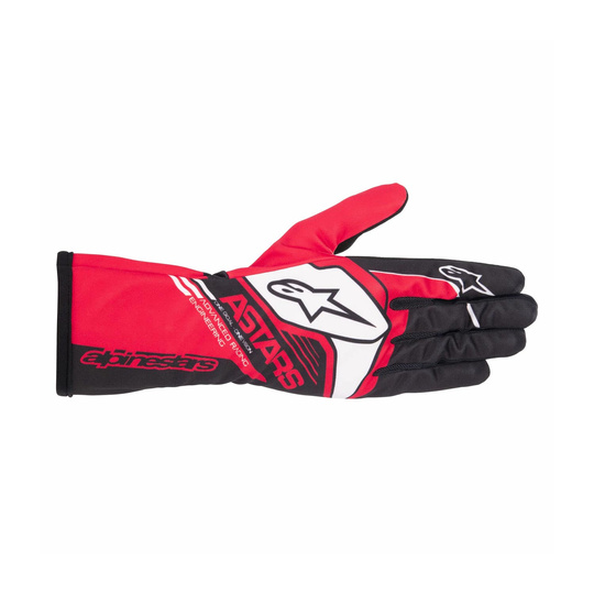 Rękawice Alpinestars TECH-1 K RACE V2 CORPORATE czerwono-czarne
