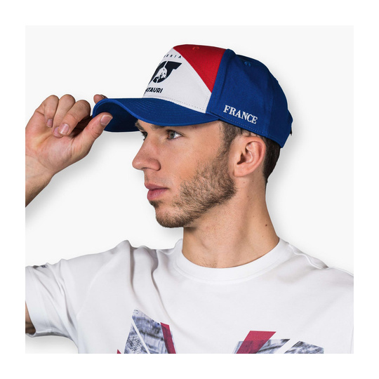 Czapka męska flat Team France Scuderia AlphaTauri F1