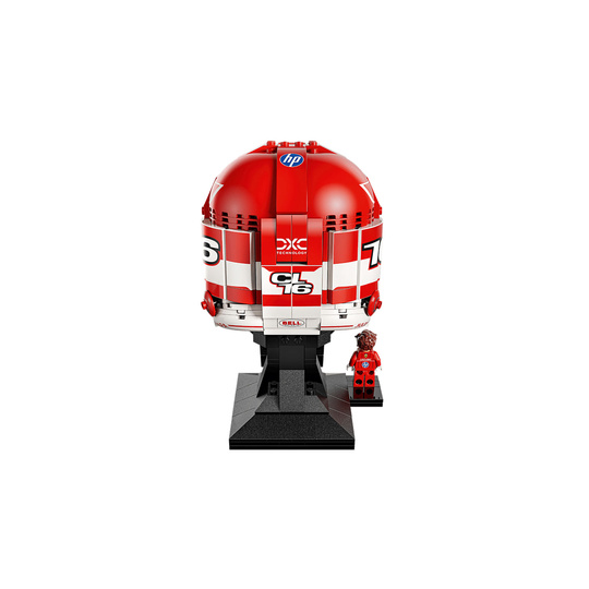 Model Kasku LEGO Charles Leclerc Scuderia Ferrari HP