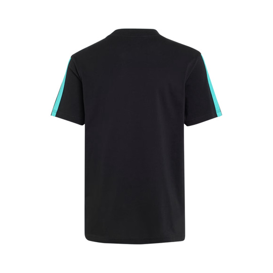 Koszulka t-shirt dziecięca czarna DNA Logo Mercedes AMG F1 2026