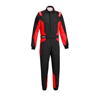 Kombinezon Sparco Sprint Advanced czarny/czerwony (FIA)