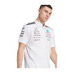 Koszulka polo Team Mercedes AMG F1 biała