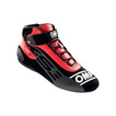 Buty kartingowe OMP KS-3 MY21 czarno-czerwone czarno-czerwone