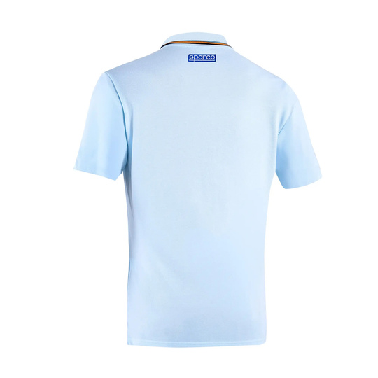Koszulka polo Gulf Sparco błękitna