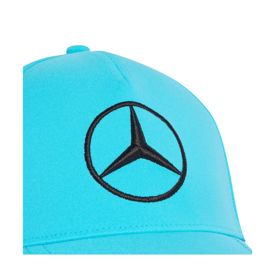 Czapka baseballowa niebieska George Russell Mercedes AMG F1 2026