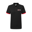 Koszulka polo damska GR Logo Toyota Gazoo Racing czarna