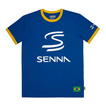 Koszulka t-shirt Ayrton Senna Legacy Ayrton Senna Collection 2026 niebieska