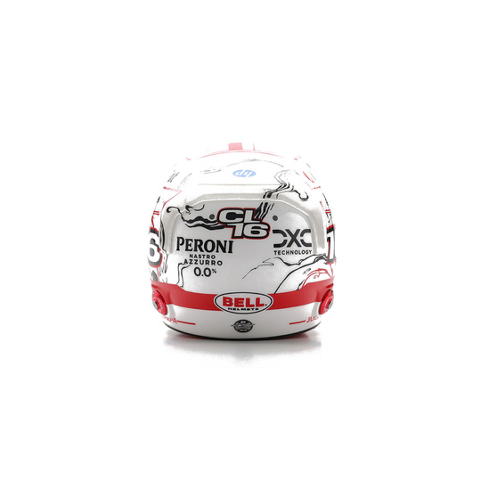 Model kasku Charles Leclerc 1:5 Japan GP Scuderia Ferrari F1