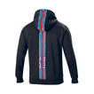 Bluza z kapturem Stripe Sparco Martini czarna