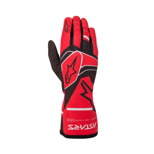 Rękawice Alpinestars TECH-1 K RACE V2 SOLID czerwone