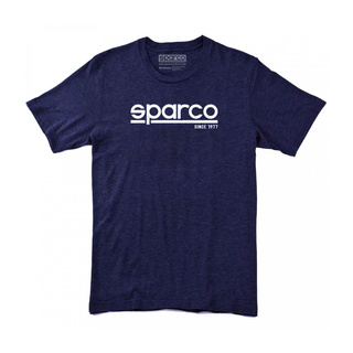 T-shirt męski Sparco CORPORATE niebieski