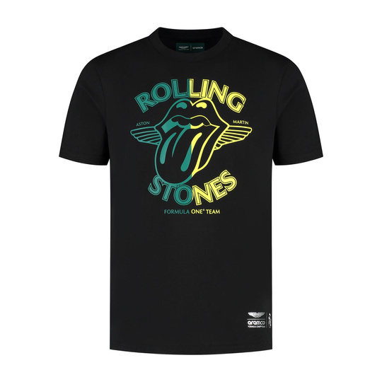 T-shirt męski Rolling Stones Aston Martin Aramco F1 2025