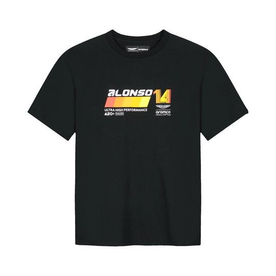 Koszulka t-shirt Fernando Alonso Barcelona Aston Martin F1 2026