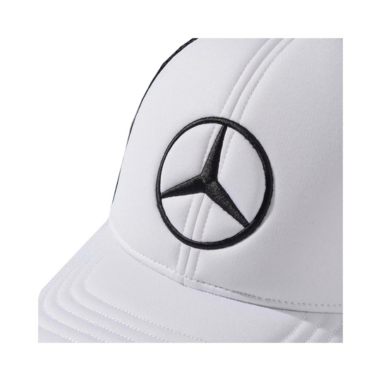 Czapka baseballowa biała Star Trucker Mercedes AMG F1 2025