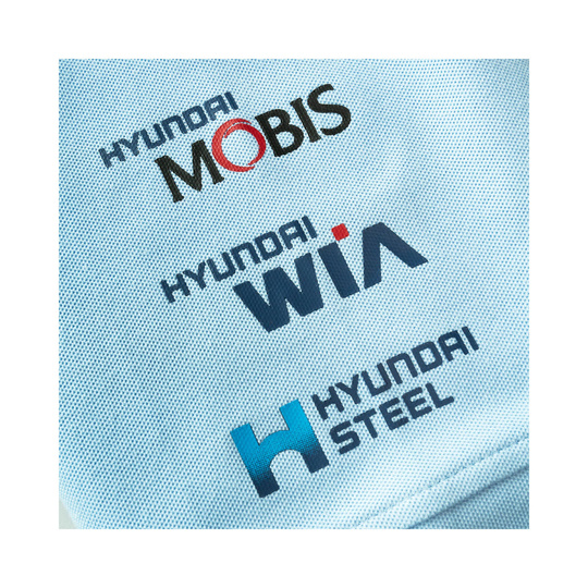 Polo męskie Team niebieskie Hyundai Motorsport 2025