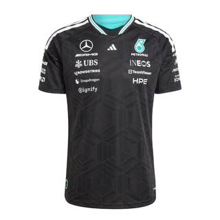 Koszulka t-shirt Authentic Team Mercedes AMG F1 2026 czarna