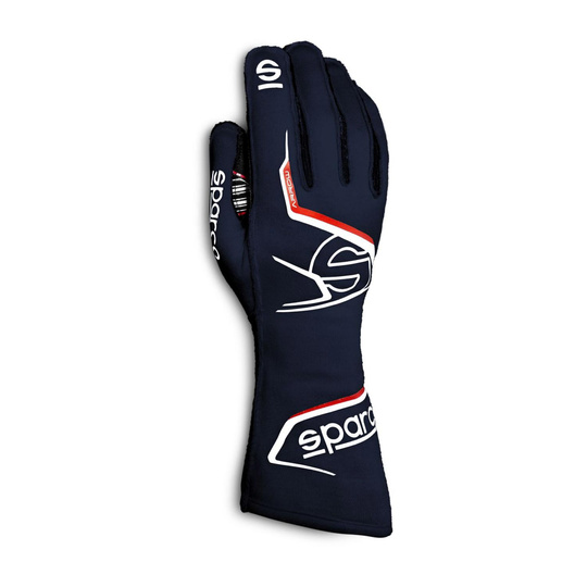 Rękawice Sparco ARROW MY20 granatowo-czerwone (FIA)