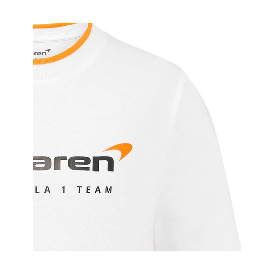T-shirt dziecięcy Essential biały McLaren F1 