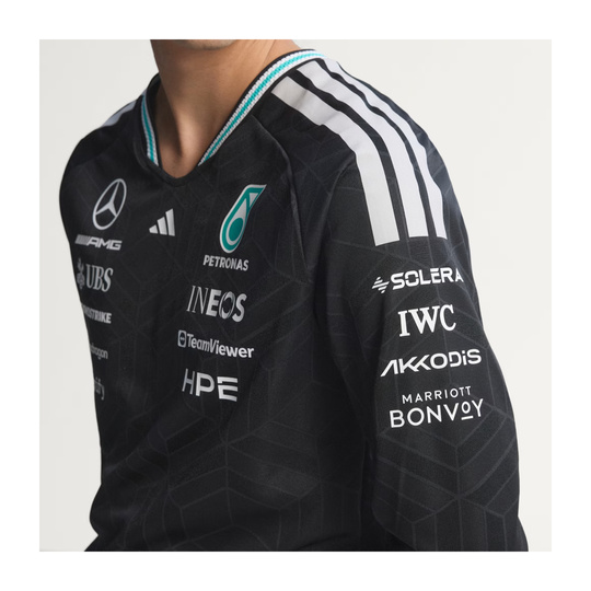 Koszulka czarna Authentic Team Mercedes AMG F1 2026