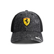 Czapka baseballowa męska Trucker czarna Scuderia Ferrari F1 2025