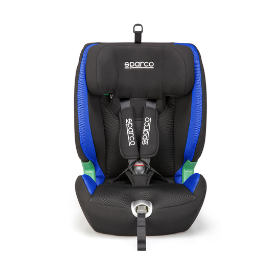 Fotelik dziecięcy Sparco SK5000I czarny/niebieski