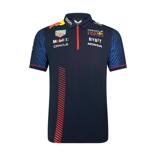 Polo dziecięce Team granatowe Red Bull Racing 