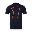 T-shirt męski Max Verstappen Number navy Red Bull Racing 