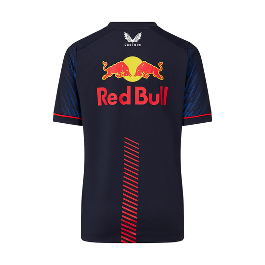 T-shirt dziecięcy Max Verstappen Team granatowy Red Bull Racing 